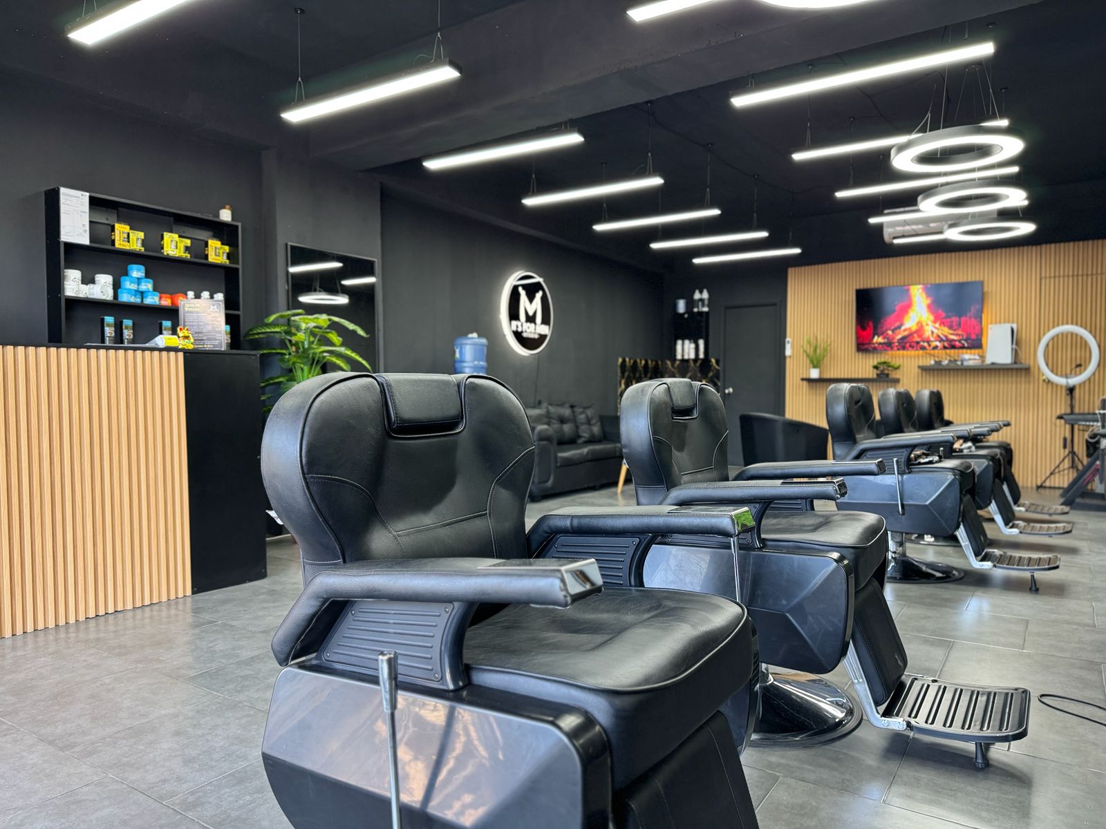 Interior Barbería